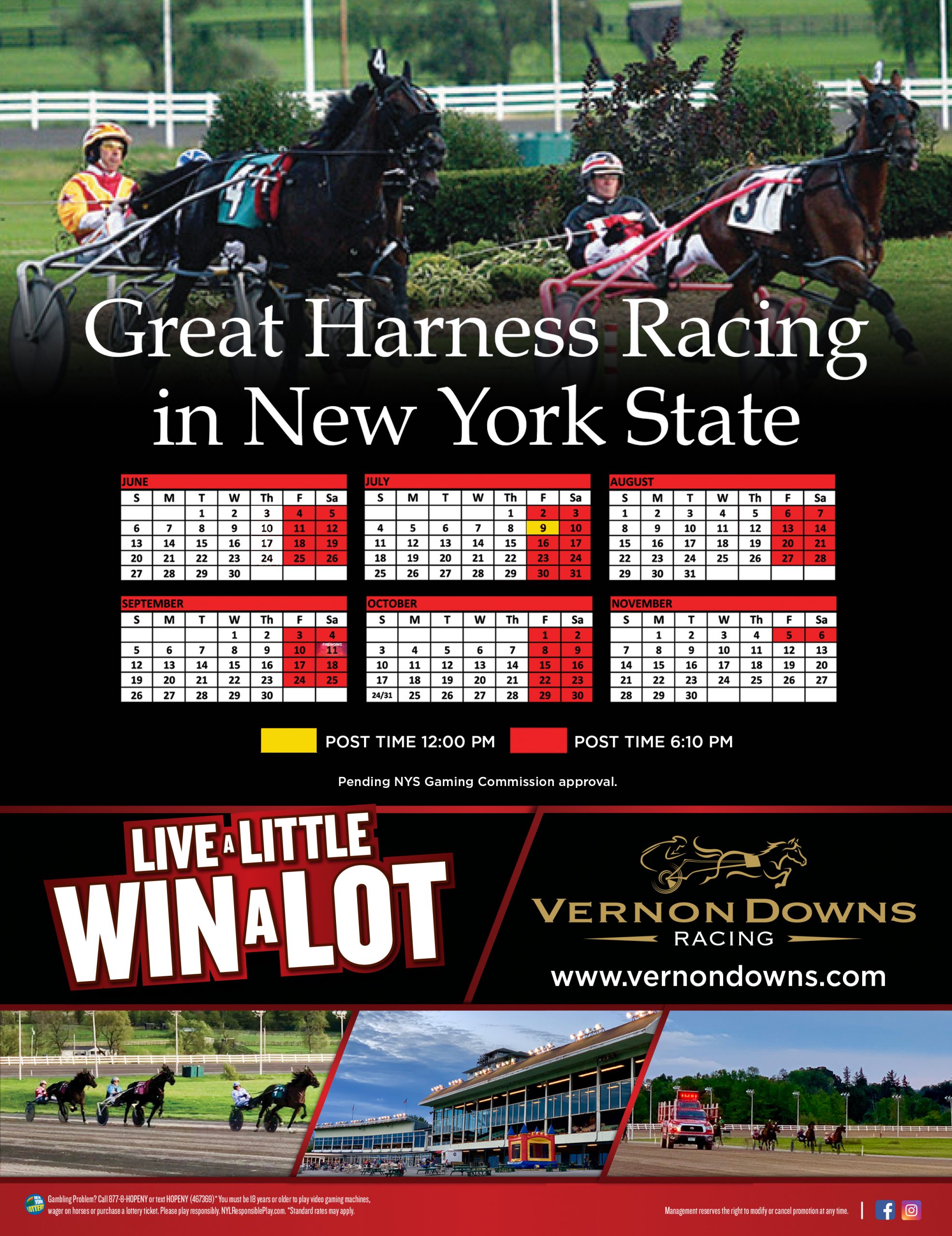 Vernon Downs Racing Schedule 2024 Matti Melesa